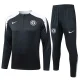 25-26 CHE Dark gray Half Pull Tracksuit #B2577(半拉链)