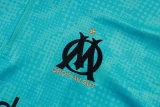 25-26 Marseille Light blue Half Pull Tracksuit (半拉链)