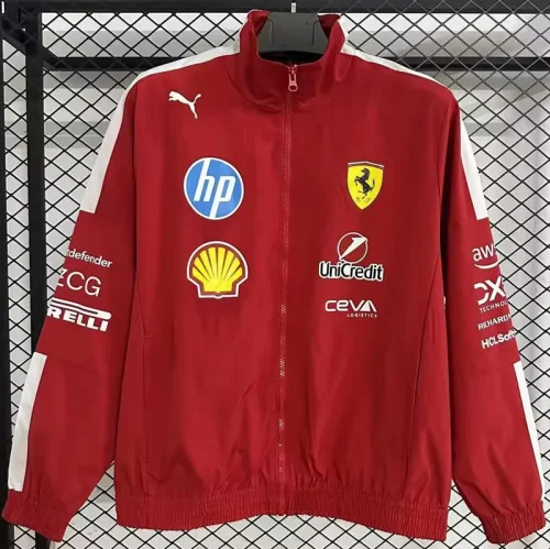 2025 Ferrari Red Windbreaker