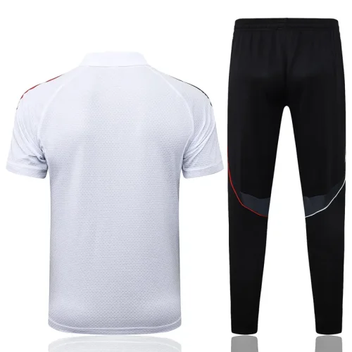 25-26 Ajax White Polo Tracksuit #C2559