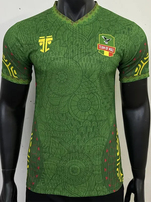 25-26 Mali Green Player Version Soccer Jersey