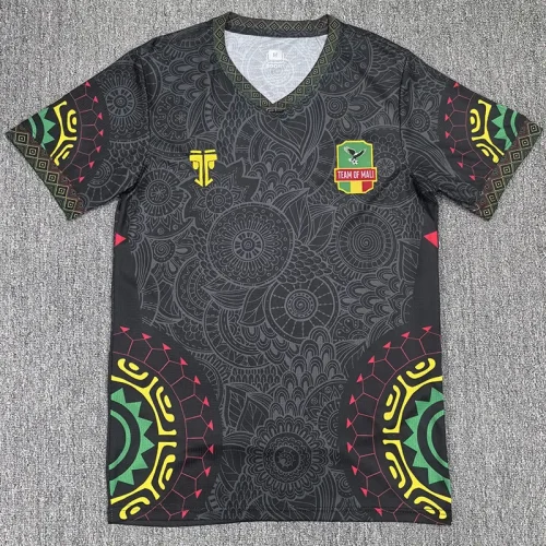 25-26 Mali Black Fans Soccer Jersey