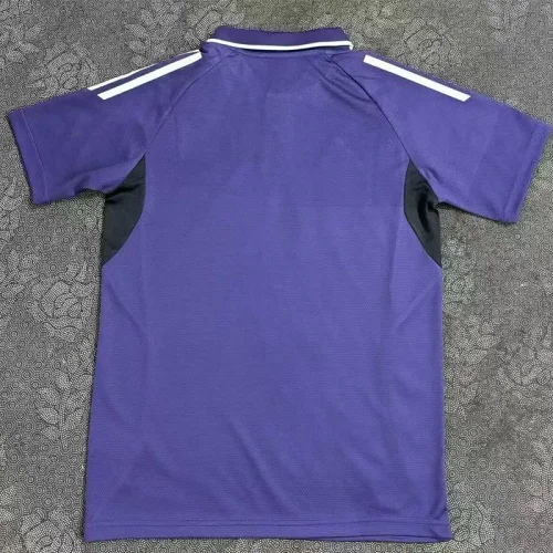 25-26 Man Utd Purple Polo Short Sleeve