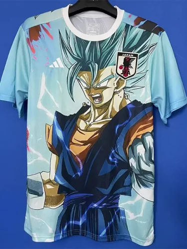 25-26 Japan Blue Special Edition Fans Soccer Jersey (蓝赛亚人)