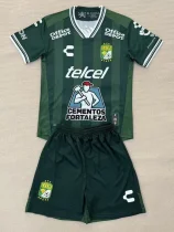 25-26 Leon Home Kids Soccer Jersey