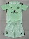 25-26 Man Utd Light Green GoalKeeper Kids Soccer Jersey