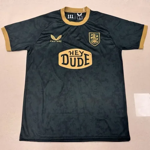 25-26 Huddersfield Town Away Fans Soccer Jersey