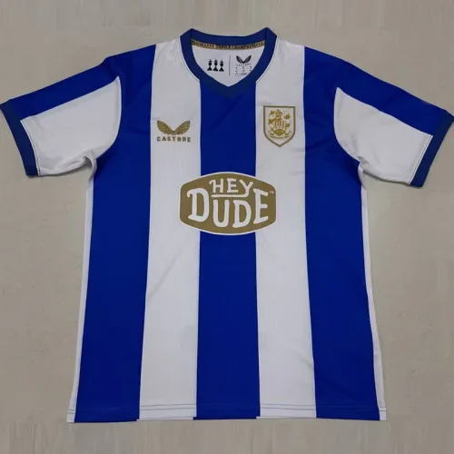25-26 Huddersfield Town Home Fans Soccer Jersey