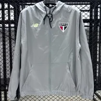 25-26 Sao Paulo Grey Windbreaker