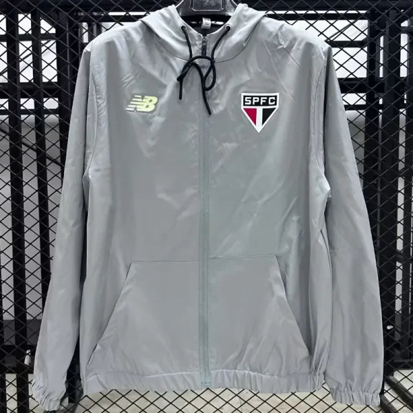 25-26 Sao Paulo Grey Windbreaker