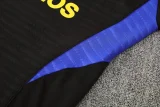 25-26 Man Utd Black Half Pull Tracksuit (半拉链)