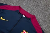 25-26 BAR Royal blue Half Pull Tracksuit (半拉链)