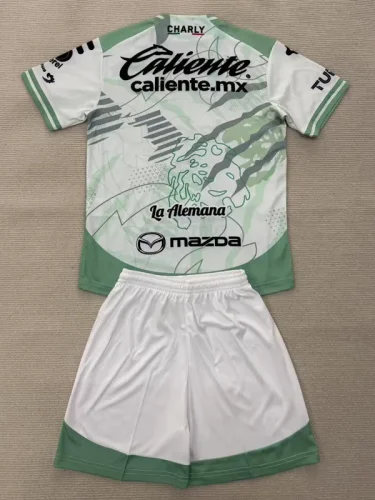 25-26 Leon Away Kids Soccer Jersey
