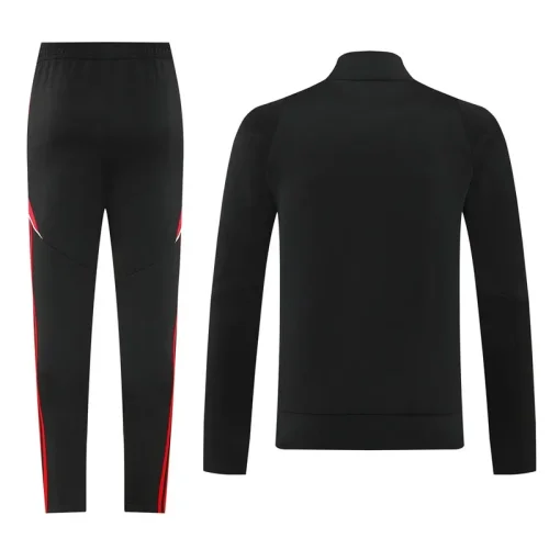 25-26 River Plate Black Jacket Tracksuit #01