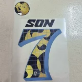 25-26 TOT Home Print Picture Son #7 Fans Soccer Jersey