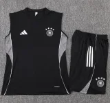25-26 Germany Black Tank top and shorts suit #D25165