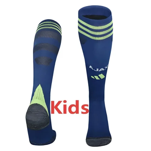 25-26 Ajax Away Kids Royal blue Socks(儿童)
