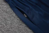 25-26 PSG Royal blue Half Pull Tracksuit #B2585(半拉链)