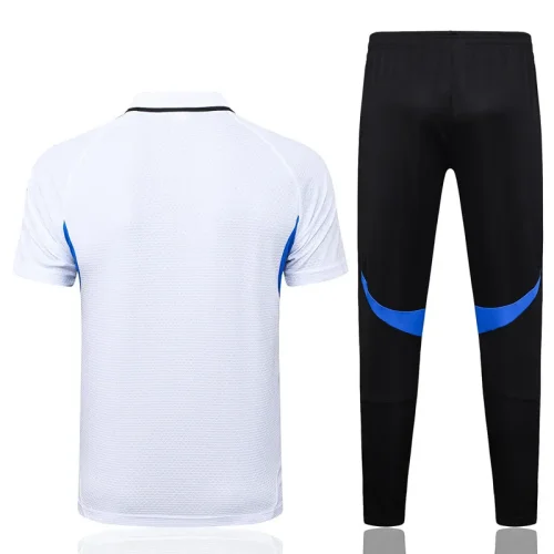 25-26 Man Utd White Polo Tracksuit #C2562