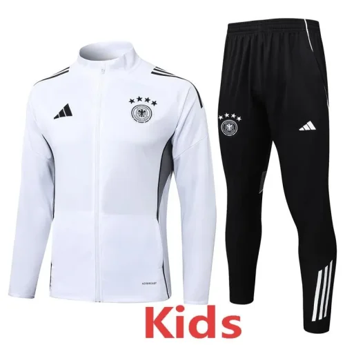 25-26 Germany White Kids Jacket Tracksuit #E25144(童装)