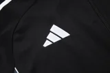 25-26 Ajax Black Kids Jacket Tracksuit #E25145(童装)