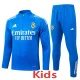 25-26 RMA Lake blue Kids Half Pull Tracksuit #E25128(童装)(半拉链)