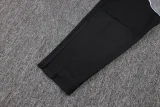 25-26 Argentina Black Kids Half Pull Tracksuit #E25130(童装)(半拉链)