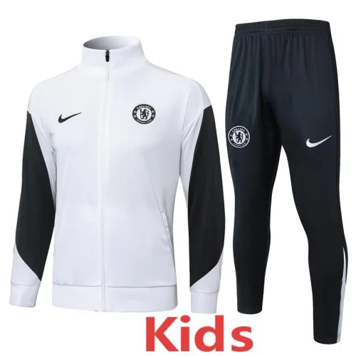25-26 CHE White Kids Jacket Tracksuit #E25146(童装)