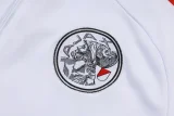 25-26 Ajax White Kids Jacket Tracksuit #E25126(童装)