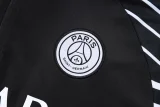 25-26 PSG Jordan Black Kids Half Pull Tracksuit #E25132(童装)(半拉链)