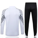 25-26 PSG Jordan White Kids Half Pull Tracksuit #E25133(童装)(半拉链)