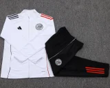 25-26 Ajax White Kids Jacket Tracksuit #E25126(童装)