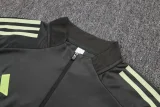 25-26 RMA Grey green Kids Half Pull Tracksuit #E25139(童装)(半拉链)