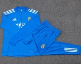 25-26 RMA Lake blue Kids Half Pull Tracksuit #E25128(童装)(半拉链)