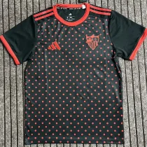25-26 Sevilla Black Training shirts 25-26 Sevilla Black Training shirts