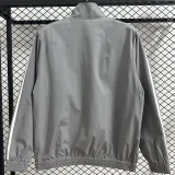 2025 New AD Gray Windbreaker