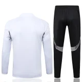 25-26 Germany White Kids Half Pull Tracksuit #E25150(童装)(半拉链)