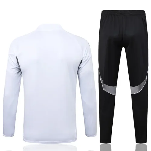 25-26 Germany White Kids Half Pull Tracksuit #E25150(童装)(半拉链)