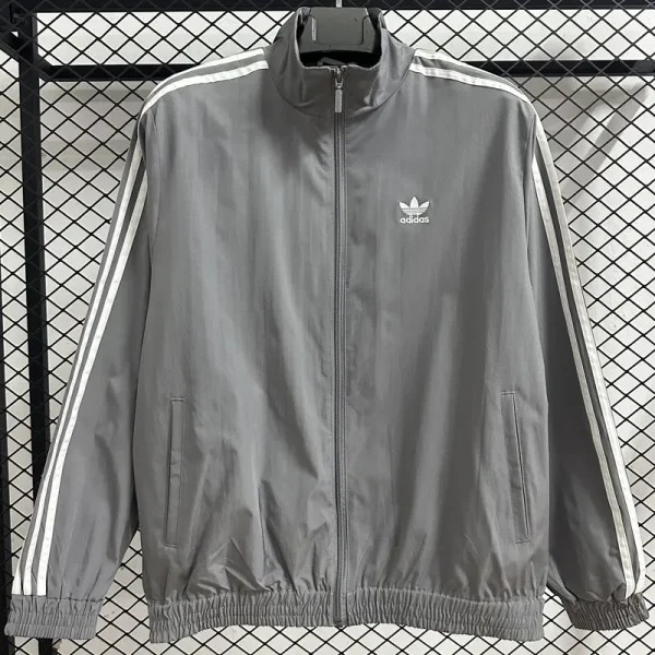 2025 New AD Gray Windbreaker