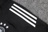25-26 Germany Black Kids Half Pull Tracksuit #E25149(童装)(半拉链)