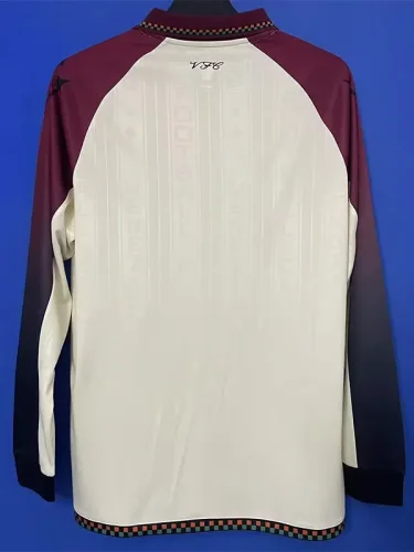25-26 Venezia FC Away Long Sleeve Soccer Jersey (长袖)