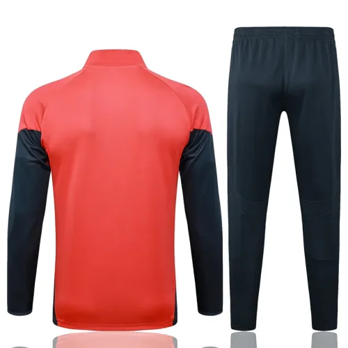 25-26 Bayern Orange Kids Jacket Tracksuit #E25141(童装)