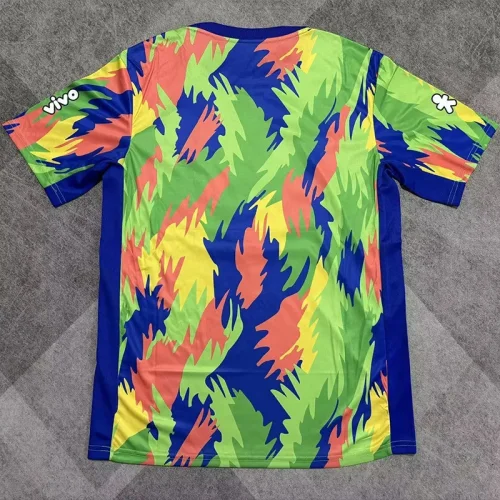 25-26 Brazil Green Blue Training shirts