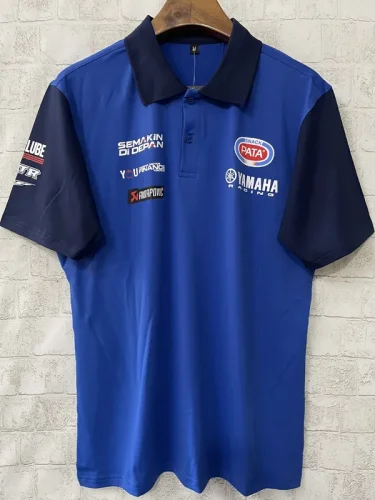 2025 YAMaHA SDD Polo Blue Racing Suit(有领)