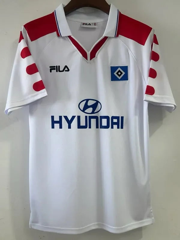 1998 Hamburg SV Home Retro Soccer Jersey
