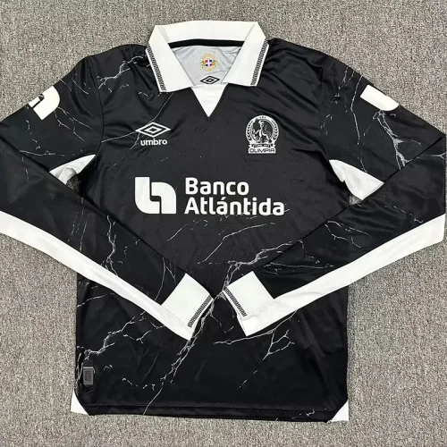 25-26 CD Olimpia Third Long Sleeve Soccer Jersey (长袖) 洪都拉奥林