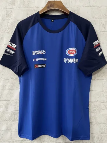 2025 YAMaHA SDD Blue T-Shirts Racing Suit (圆领)