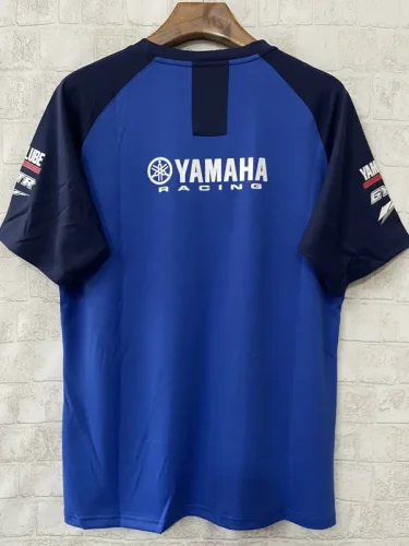 2025 YAMaHA SDD Blue T-Shirts Racing Suit (圆领)