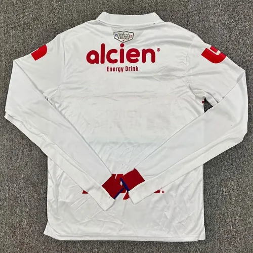 25-26 CD Olimpia Home Long Sleeve Soccer Jersey (长袖) 洪都拉奥林