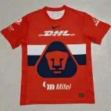 25-26 Pumas UNAM Orange Red Goalkeeper Soccer Jersey
